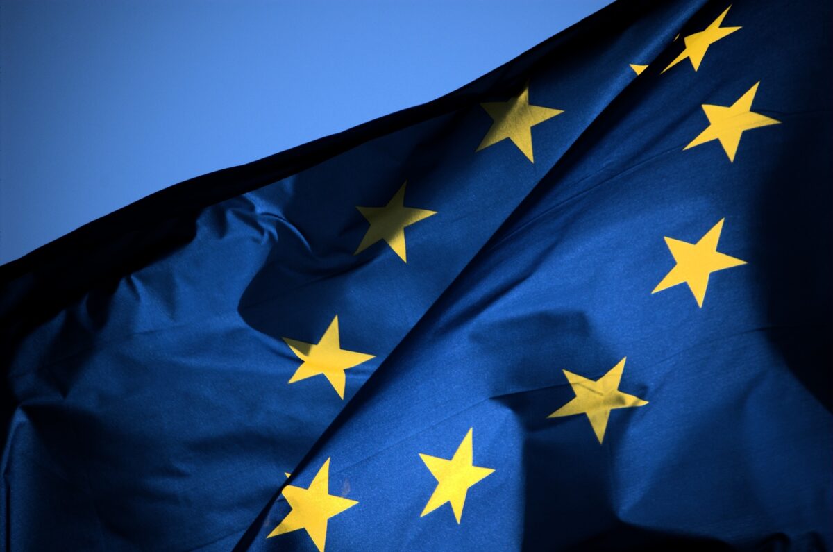 Bild von EU-Fahne